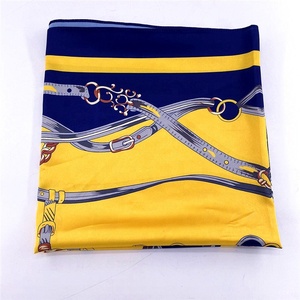 Nuovo Disegno di Stampa Digitale di Colore <span class=keywords><strong>Rosa</strong></span> di Lusso Soft Touch Donna Personalizzata Piazza 100% Raso Di <span class=keywords><strong>Seta</strong></span> Della Sciarpa del Hijab - Product Image 6