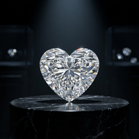 Diamante Sintético de Corte Excelente al por Mayor, Color E, Claridad VS1, 0.80 CT, Corte Corazón, Diamante Cultivado en Laboratorio CVD con Certificado IGI