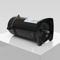 Moteur de remplacement pour pompe de piscine 1,5 CV double tension 115V/230V, moteur électrique à enroulement en cuivre haute efficacité pour pompes à eau