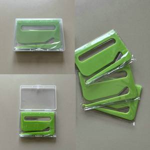 Ouvre-lettre 3-<span class=keywords><strong>en</strong></span>-1 avec règle et loupe, outil de découpe d'enveloppes sécurisé pour courrier, colis, etc. - Product Image 2
