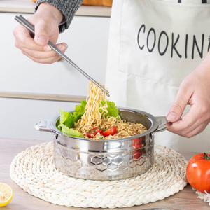 หม้อสแตนเลสเก็บความสดใหม่สำหรับทำอาหารหม้อเก็บอาหารกล้วยไม้ทำจากสเตนเลสสตีลทันสมัย - Product Image 3