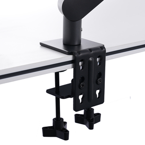 Support d'écran robuste MS002 à fixation par pince de bureau, support <span class=keywords><strong>PC</strong></span>, capacité 12 kg, <span class=keywords><strong>pour</strong></span> moniteur de jeu 17-49 pouces, écran ultra-large et <span class=keywords><strong>incurvé</strong></span>, excellent rapport qualité-prix - Product Image 5