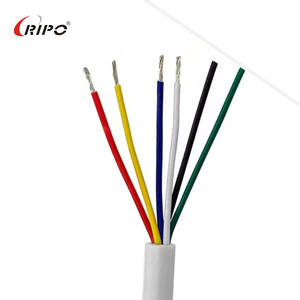 สายทองแดงเปลือย ทนความร้อนสูง สายสัญญาณเตือนไฟไหม้: 2x1.5 ตร.มม. 2 แกน หุ้มฉนวนซิลิโคน - Product Image 2