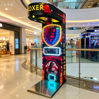 Machine de boxe à monnayeur Dreamland, jeu d'arcade de test de force de frappe, machine de jeu de boxe à récompense pour adultes et enfants
