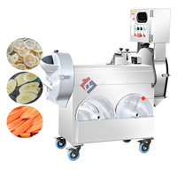 Máquina cortadora multifuncional para vegetales y frutas, cortadora con tabla de cortar