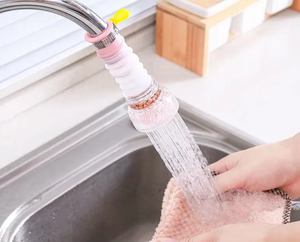 Universel 360 Rotation Économiseur D'eau Tête <span class=keywords><strong>De</strong></span> Douche Robinet Buse Adaptateur En Plastique Évier <span class=keywords><strong>De</strong></span> <span class=keywords><strong>Cuisine</strong></span> Accessoires Bubbler Pivotant - Product Image 6