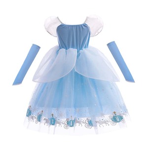 All'ingrosso bambino ragazze festa di compleanno Costume <span class=keywords><strong>da</strong></span> <span class=keywords><strong>fata</strong></span> blu reale abito <span class=keywords><strong>da</strong></span> principessa DISP-006 - Product Image 5
