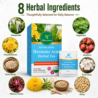 Teh Herbal Honeysuckle Chrysanthemum Coicis Semen Teh Kecantikan & Kesehatan Kantong Teh Label Pribadi Pemasok Kustom
