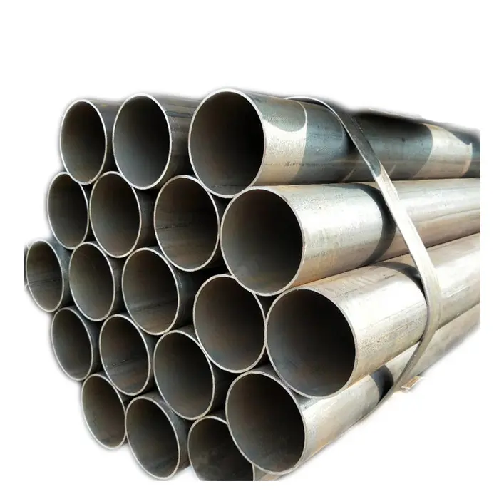 Tubería de acero de fábrica soldada en espiral tubo de acero cuadrado de carbono redondo tubos de acero precio por kg