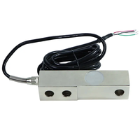 Capteur de pesage à cellule de charge robuste en acier allié, capacité de 100 kg, étanche IP65, précision de 0,03 % pour les balances de camions