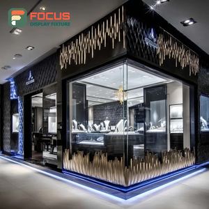 Fabricante de Sistemas de Exhibición de Joyería de Lujo Personalizados, Panel de Vidrio Templado, Mostrador de Exhibición para Espacios de Boutique - Product Image 2