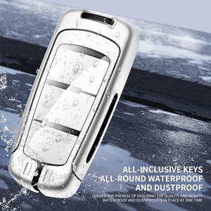 Funda de cuero de aleación de Zinc de alta <span class=keywords><strong>calidad</strong></span> para llave de coche para Volkswagen Vw Cc Passat B6 B7 Passat 3C Cc accesorios de llavero con logotipo de coche - Product Image 5