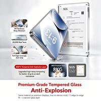 Protection d'écran en verre trempé 9H Premium personnalisée en usine pour iPhone Duo, film transparent/confidentialité sans bulles pour iPhone 18 Fold