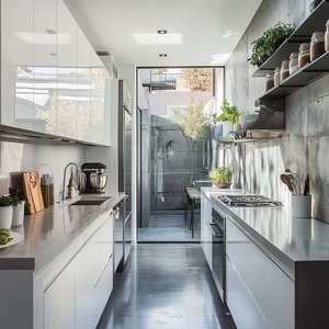 Set Completo di <span class=keywords><strong>Mobili</strong></span> da <span class=keywords><strong>Cucina</strong></span> Modulari Moderni Personalizzati con Elettrodomestici, Produzione Senger Luxury Furniture Factory - Product Image 6