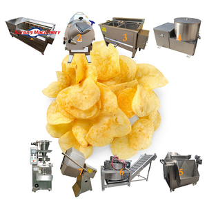 เครื่องตัดมันฝรั่งกึ่งอัตโนมัติอุปกรณ์ทํามันฝรั่งทอด - Product Image 1