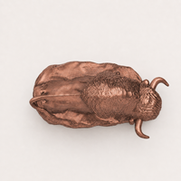 Sculpture 3D en cuivre pur de 1 oz, bison américain, statue de buffle en relief avec fourrure texturée et base en pierre, objet de collection et décoration