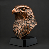 Buste de coq, statue d'animal, buste pour la décoration de la maison