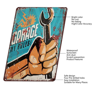 Fabricante profesional Personalizar Retro Metal Signs Vintage <span class=keywords><strong>Marvel</strong></span> <span class=keywords><strong>Super</strong></span> Hero Tin Signs - Product Image 5