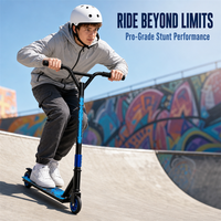 Nouveau Stunt Scooter 360 Degrés Freestyle Kids Kick Scooter avec Wide Deck
