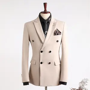 معطف رجالي فاخر للزفاف بأحدث تصميم بجودة عالية بدلة رجال أعمال