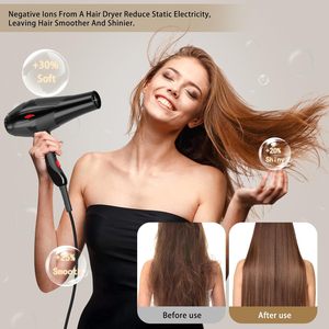 Secador de Pelo Profesional con Iones Negativos, Secador de Pelo de Alta Velocidad para Salón y Hogar - Product Image 4