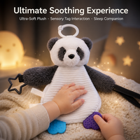 Couverture de sécurité pour bébé personnalisée avec étiquettes colorées, en peluche douce, motif animal, certifiée FAMA, pour marque OEM
