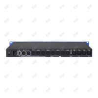 Processeur audio professionnel XTA DP548 4 entrées 8 sorties, égaliseur dynamique FIR à trois étapes pour système d'équipement sonore de scène XTA DP448