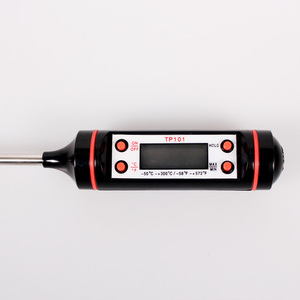 Digital Temperature Meter LCD Display <b>Auto</b> Off <b>Battery</b> Powered Plastic Food Cooking Kitchen Thermometer - Product Image 5