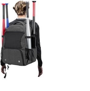 Free Sample Youth Baseball <b>Rolling</b> <b>Backpack</b> Sublimated with Separate Shoe Space Softball Bat Bag Holds <b>Up</b> to 4 Bat - Product Image 6