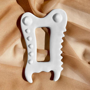 Herramienta de Masaje Guasha, Gua Sha <span class=keywords><strong>Facial</strong></span>, Gua Sha de Cerámica Personalizada, Masaje Muscular <span class=keywords><strong>Facial</strong></span> Relajante - Product Image 3