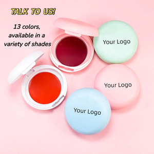 Marca Privada, 13 Colores, Contenedor de Maquillaje Macaron, Rubor <span class=keywords><strong>en</strong></span> Polvo y <span class=keywords><strong>Crema</strong></span>, Brillante, Ligero, Color Durazno Naranja, Marca OBM, Nueva Llegada - Product Image 1