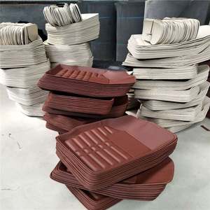 Tapis de voiture tout compris 5 places en cuir personnalisable avec indentation universelle pour le commerce extérieur de toutes générations - Product Image 4