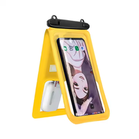 Vente chaude IPX8 PVC étanche housse de téléphone pour téléphone portable écran tactile Mobile étanche pochette sac avec sangle pour téléphones