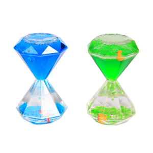 Đồng Hồ Cát Lỏng Hình Kim Cương Bán Chạy Nhất Đồ Chơi Trẻ Em Bằng Nhựa Trang Trí Đồng Hồ Cát Nhỏ Giọt Dầu Di Chuyển Đồng Hồ Cát Lỏng - Product Image 5