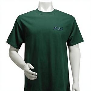 T-shirts vierges 100 % coton pour hommes – Service OEM, séchage rapide et respirants - Product Image 1