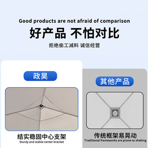 Zheng Hao Outdoor Folding Tent 3x3m Steel Frame Waterproof Advertising Tent For Exhibition Street Vending - Product Image 3