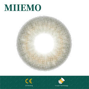 MIIEMO Grande Vente Demi-Annuelle <span class=keywords><strong>Lentilles</strong></span> de Contact Colorées Cosmétiques Deux Pièces avec Étui Soin des Yeux - Product Image 4