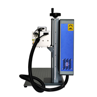Machine de gravure laser UV 5W pour métal, verre, plastique, cristal 3D - Prise en charge des formats DXF/PLT/BMP/AI, refroidissement par air