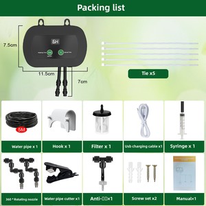 <span class=keywords><strong>Plug</strong></span>-in sürüngen Misting kiti, otomatik teraryum püskürtücü, zamanlayıcı ile 5M nemlendirici sistemi - Product Image 6