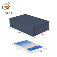 Boîte cadeau pliante de luxe avec aimant personnalisé, emballage professionnel haut de gamme pour vêtements, gaufrage et pelliculage mat