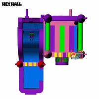 Château gonflable commercial arc-en-ciel avec toboggan, structure de jeu gonflable extérieure pour enfants, idéal pour les événements