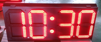 Temporizador LED Digital Rojo de Pared para Uso en Exteriores, para Ventas