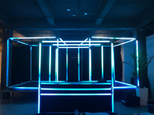 360度DMXデジタルLEDチューブライトプロフェッショナルステージライト用3Dエフェクトリフティングチューブ - Product Image 4