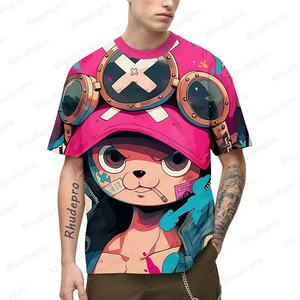 2024 nuevo hombre <span class=keywords><strong>Japón</strong></span> <span class=keywords><strong>Anime</strong></span> nueva impresión 3D Cosplay <span class=keywords><strong>camiseta</strong></span> mujeres y niños calle camisetas gran Top manga corta - Product Image 2