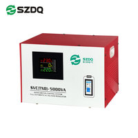 Régulateur de tension AC à servomoteur unique série SZDQ SVC TND 2kVA 3kVA 5kVA Stabilisateur automatique haute précision Sortie 220V