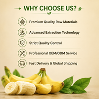 Huile essentielle de banane fraîche écologique, parfum longue durée pour bougies parfumées, vaporisateurs d'ambiance, pot-pourri et formules chimiques