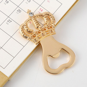 Crown Bottle Opener Zinc Alloy Portable Beer Opener Gift For <b>Party</b> Bar Tools - Product Image 4