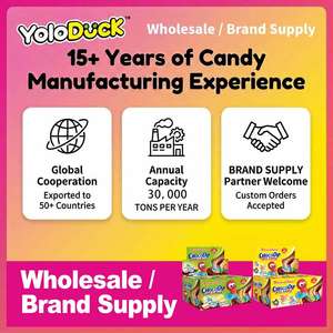Yoloduck <span class=keywords><strong>Prix</strong></span> Compétitif Bonbons 3-en-1 pour un endroit frais et sec : Bonbons Durs, Poudre Aigre, Sauce Aigre, Vers Gommeux Aigres - Product Image 2