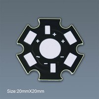 Circuit imprimé électronique personnalisé OEM & ODM MANKUN 20mm 94v-0 avec base en aluminium et épaisseur de cuivre de 1,0 mm, prototype PCB & PCBA