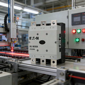 كونتاكتور إيتون DILM300A/22(RA250) عالي الأداء، ثلاثي الأقطاب، 300 أمبير، 160 كيلوواط، 2 مفتوح عادةً، 2 مغلق عادةً، 110-250 فولت 50/60 هرتز، يعمل بالتيار المتردد والمستمر - Product Image 2